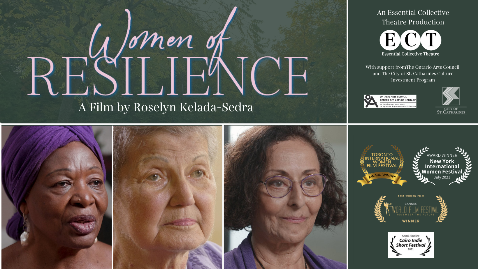 Women of Resilience banner Women of Resilience banner